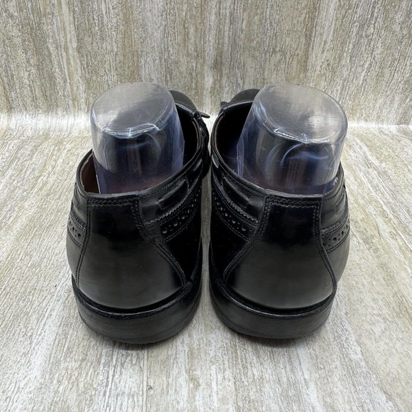 Allen Edmonds Arlington Mens Black Tassel Kilt Loafers Size 11.5 Shoes - Picture 5 of 11